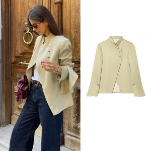 Spring 2026 New Women's Blazers Fashion Elegant Office Women's Jackets Chic Youth Holiday Party Suit Jackets Street Spring Coats